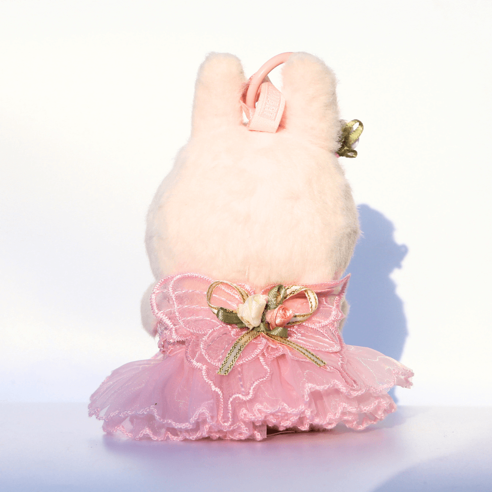 Pink Wedding Dress 2-Piece Set - Labubu Fashion Dress-Boobulo