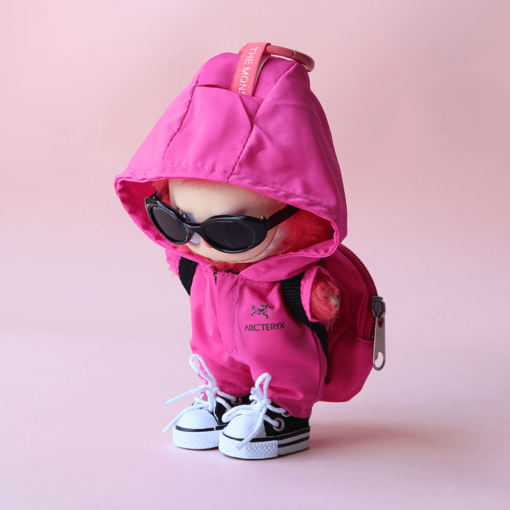 ArcTech Hooded Jacket Set - 6.7″ Labubu Fashion Clothes-Boobulo