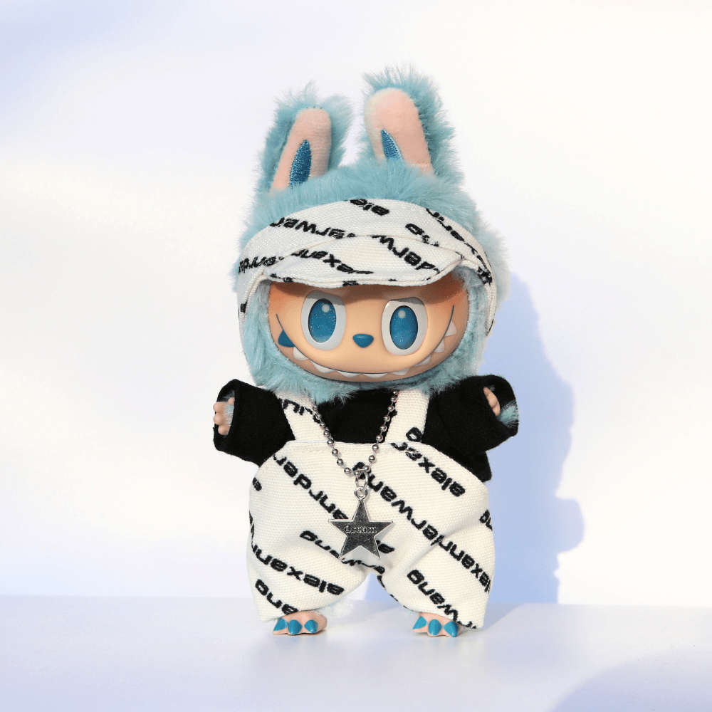 City Boy 4-piece-Set - 6.7″ Labubu Fashion Clothes-Boobulo