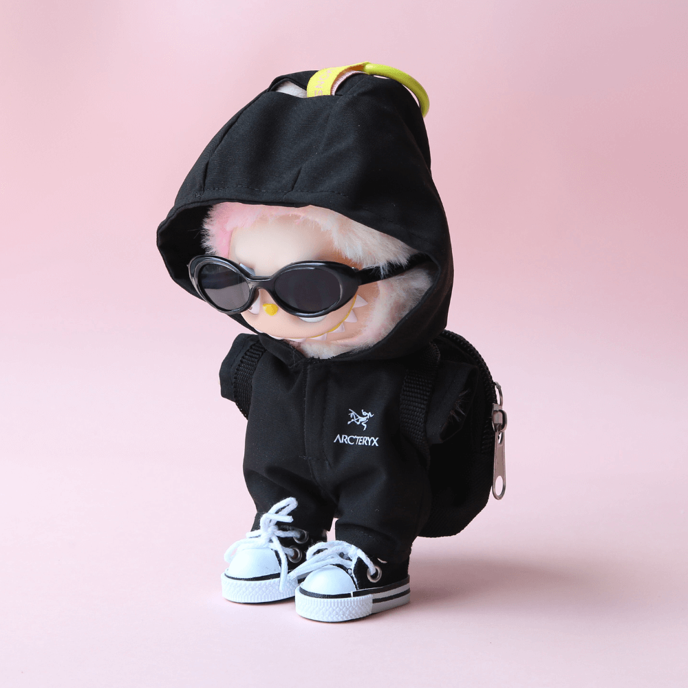 ArcTech Hooded Jacket Set - 6.7″ Labubu Fashion Clothes-Boobulo