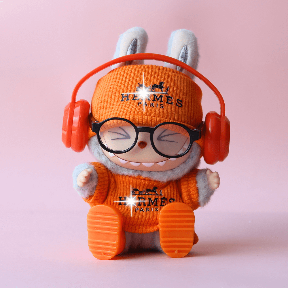 H-Style Top & Hat Set - Labubu Fashion Clothes