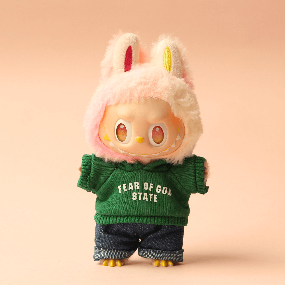 Fear Of God 2-Piece-Set- Labubu Clothes-Boobulo