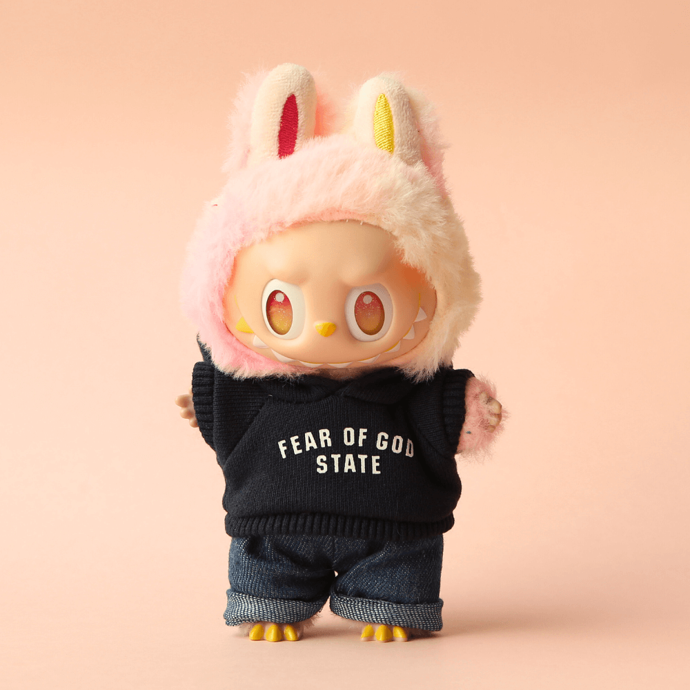 Fear Of God 2-Piece-Set- Labubu Clothes-Boobulo