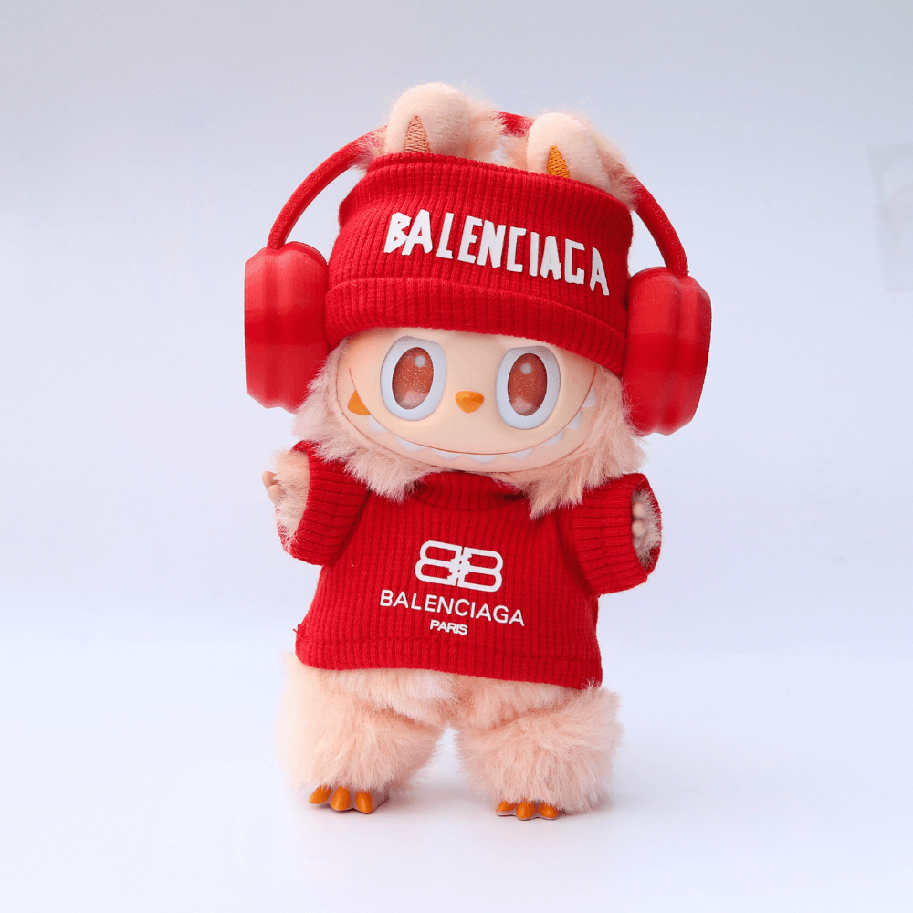 Balen-Style 2-piece-Set - 6.7″ Labubu Fashion Clothes-Boobulo