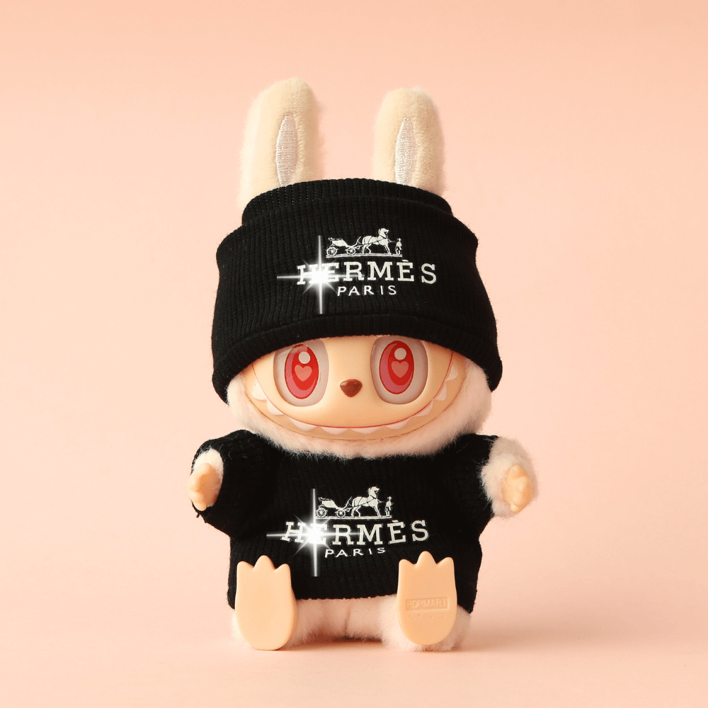 H-Style Top & Hat Set - Labubu Fashion Clothes