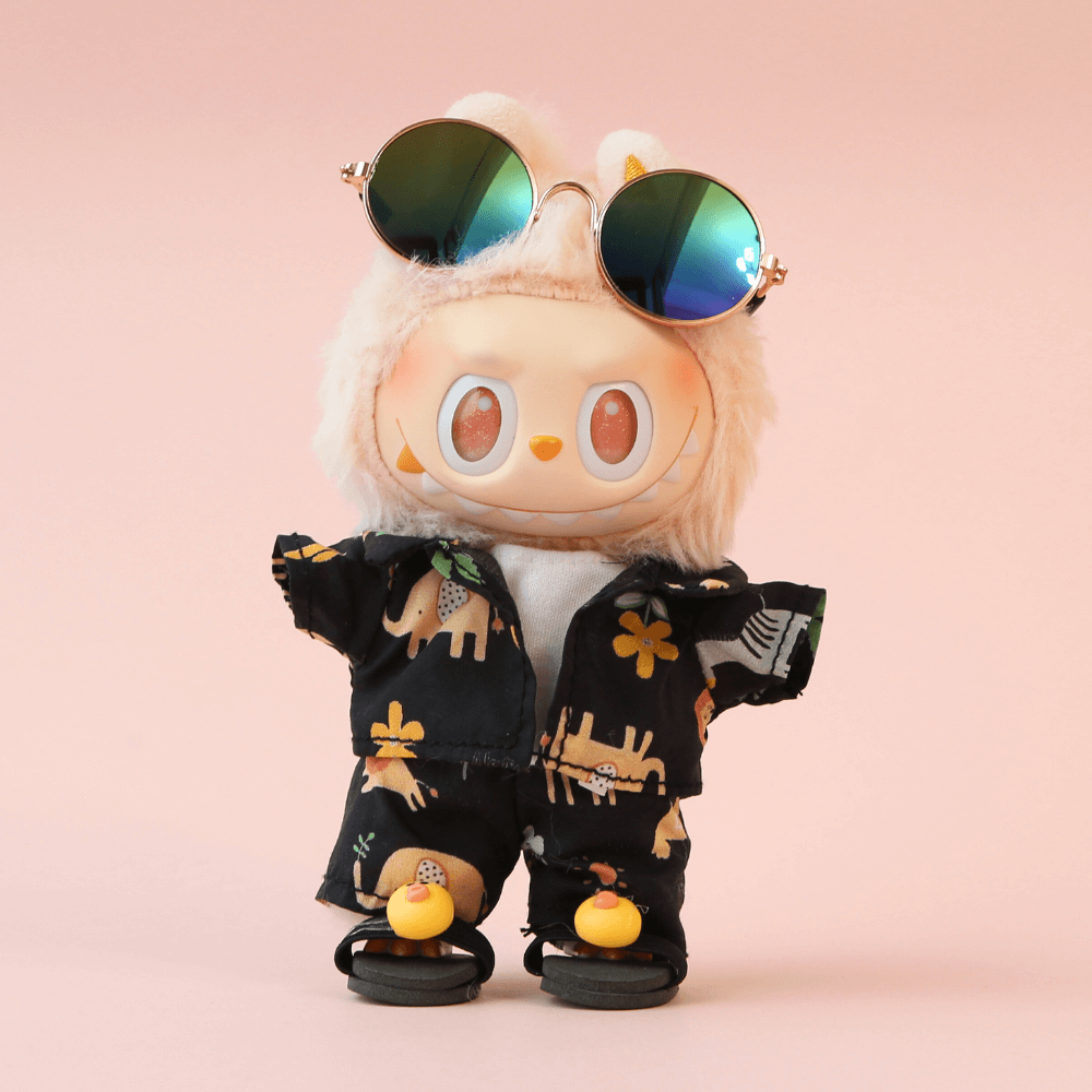 Hawaii Vibe Set – 5-Piece Tropical Holiday Outfit for Labubu-Boobulo