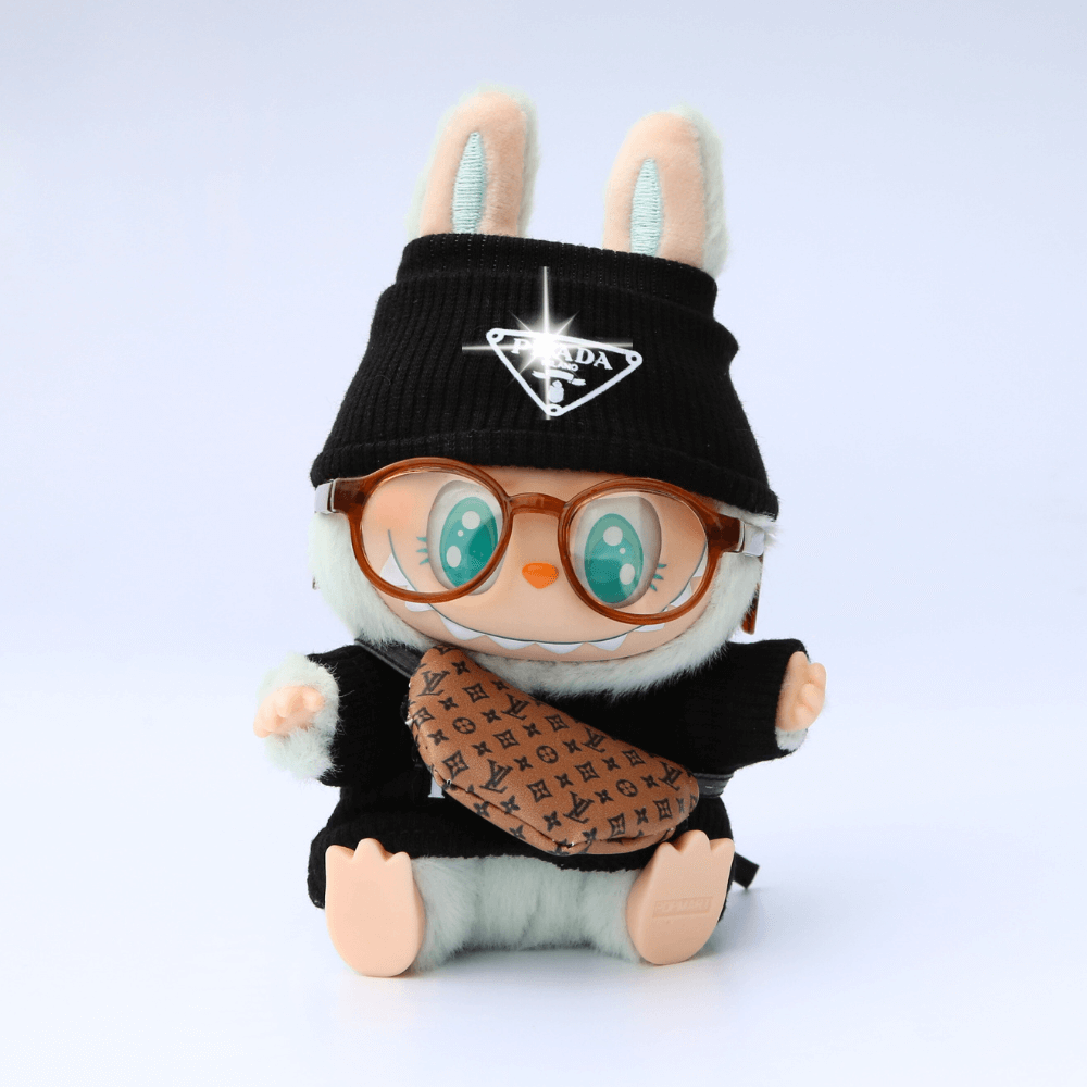 P-Style Look 2-Piece Set – Top & Cap  -Labubu Clothes