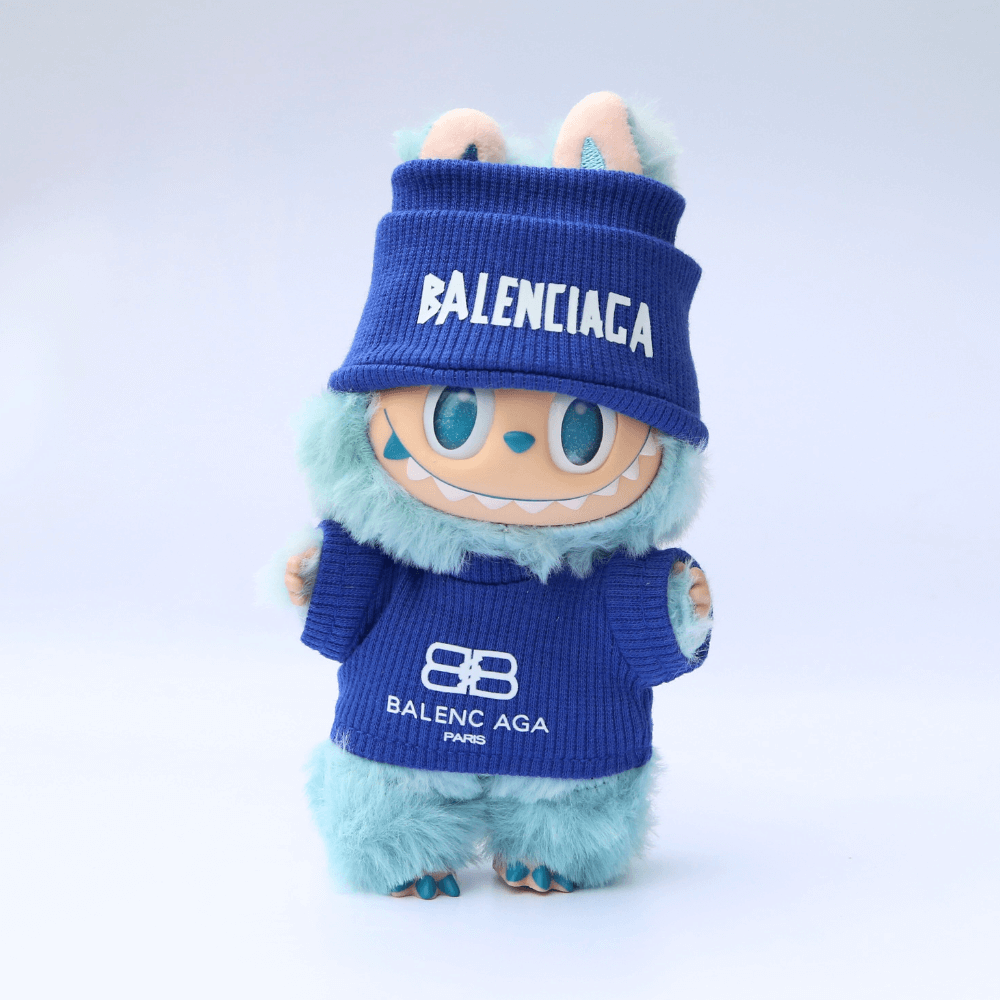 Balen-Style 2-piece-Set - 6.7″ Labubu Fashion Clothes-Boobulo