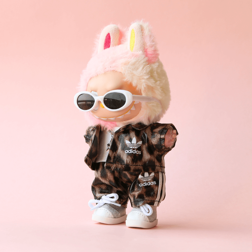 Boobulo™ Adidas Leopard Set for Labubu (6-Piece)