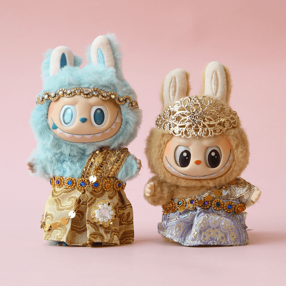 Royal Couple Set – Clothes for Labubu-Boobulo