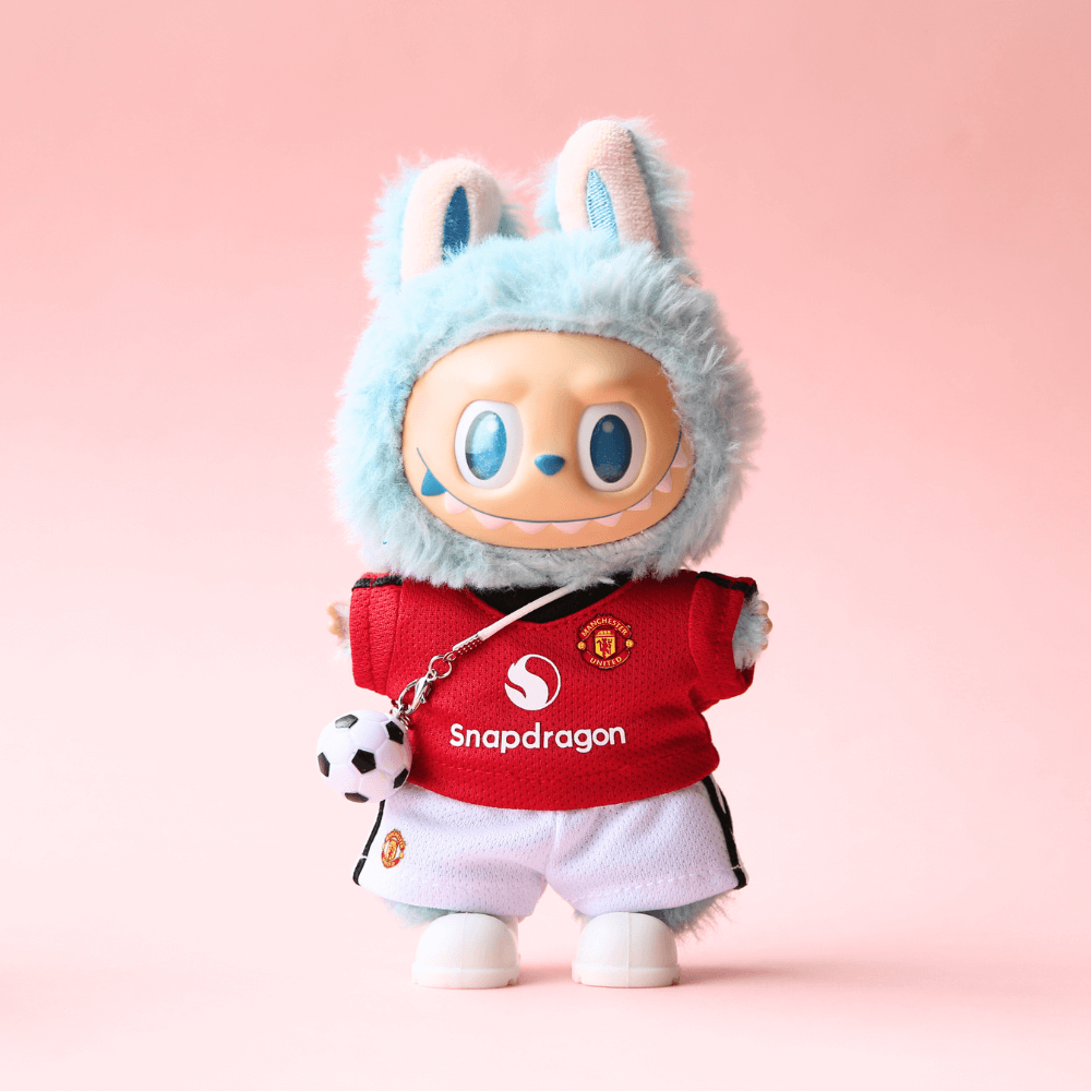 Manchester United Football Set (4-Piece with Ball) for Labubu