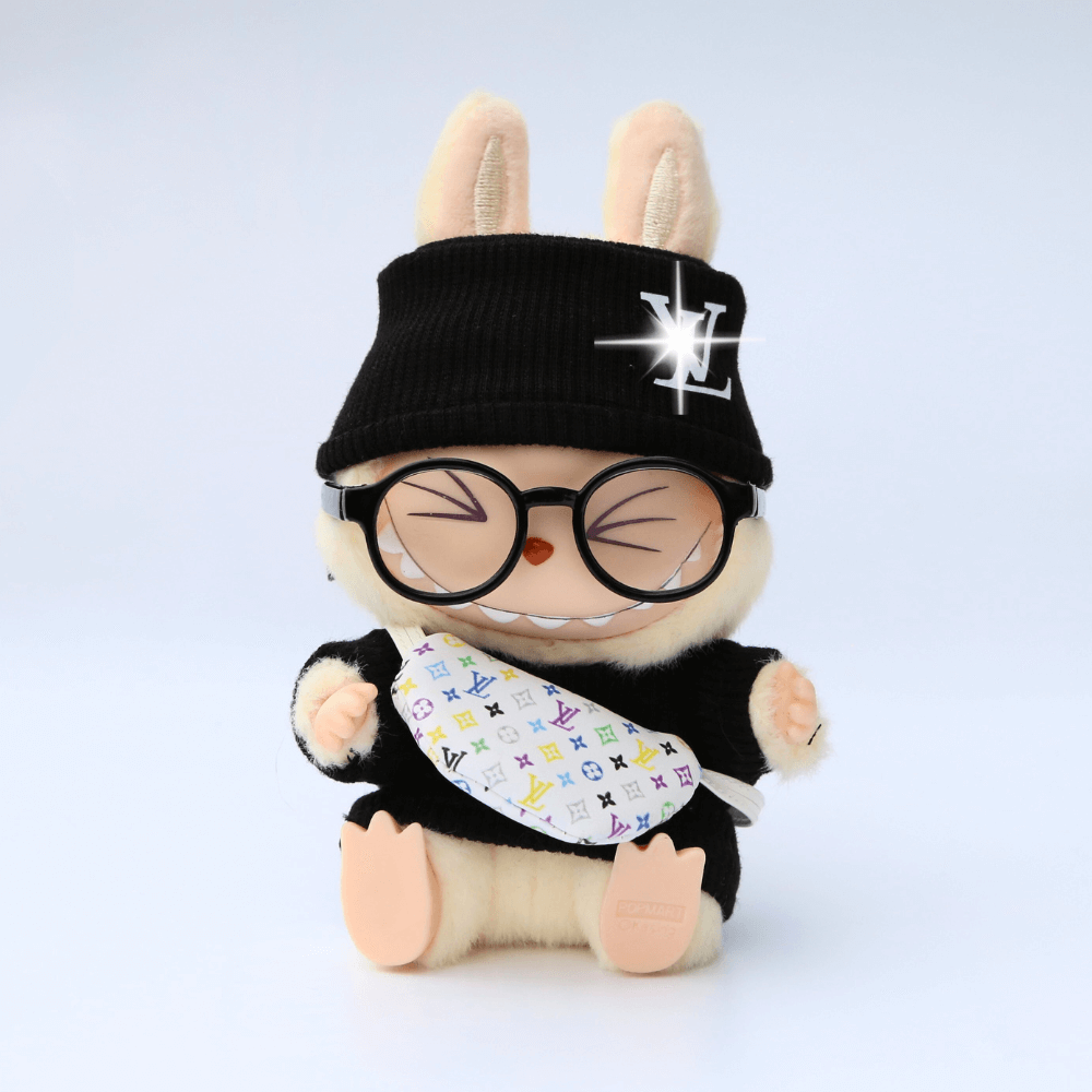 L-Style 2-Piece Set – Top & Cap  - 6.7″ Labubu Fashion Clothes