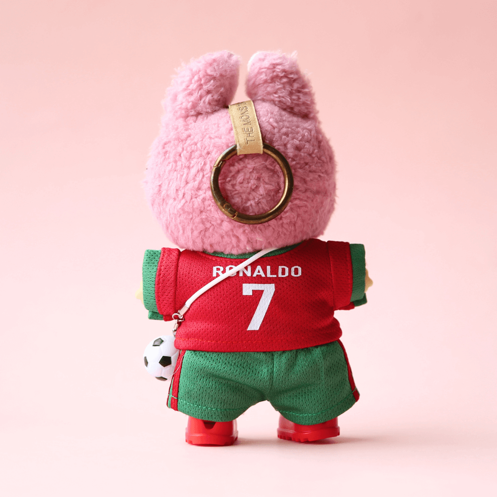 CR7 Football Set (4-Piece with Ball) for Labubu