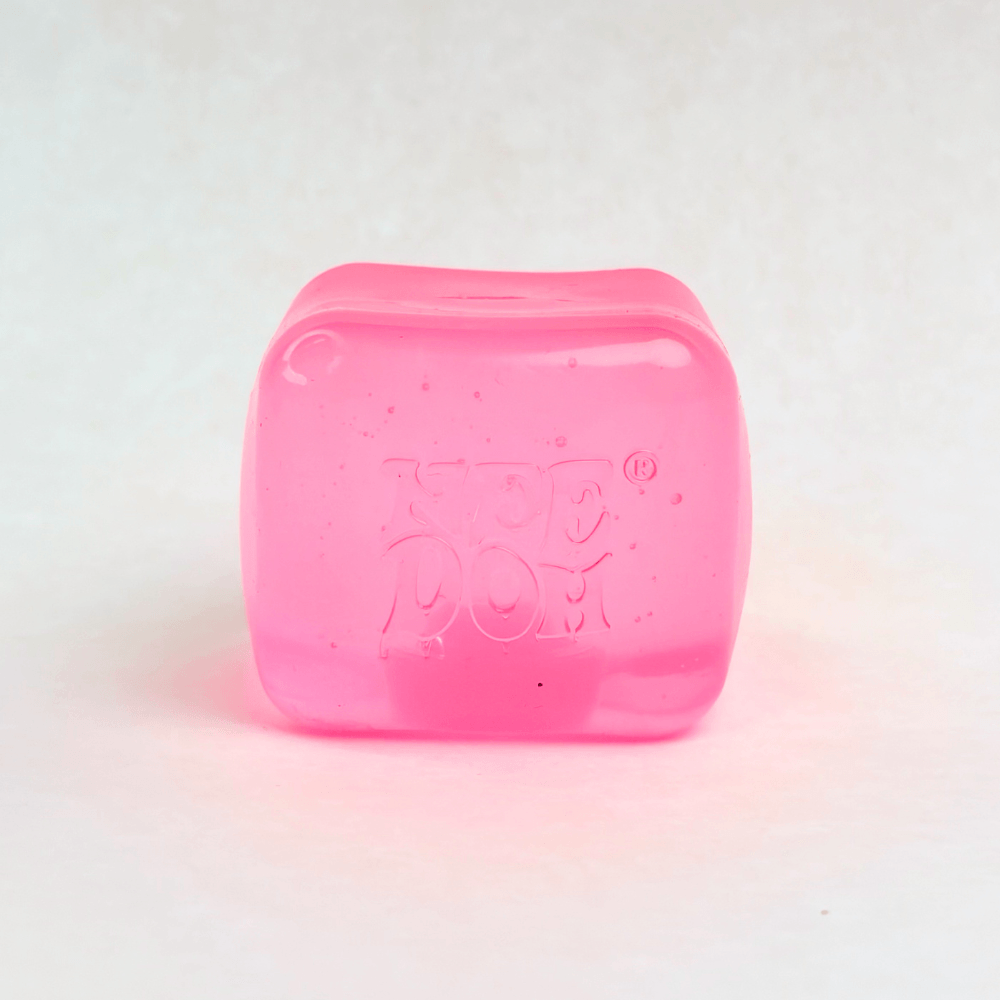 NeeDoh Nice Cube - Satisfying Square Shaped Sensory Toy, Original Size