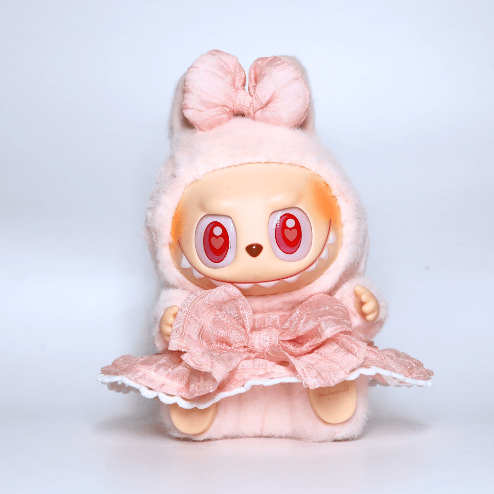 Ribbon Dream Dress Set - 6.7″ Labubu Fashion Clothes-Boobulo