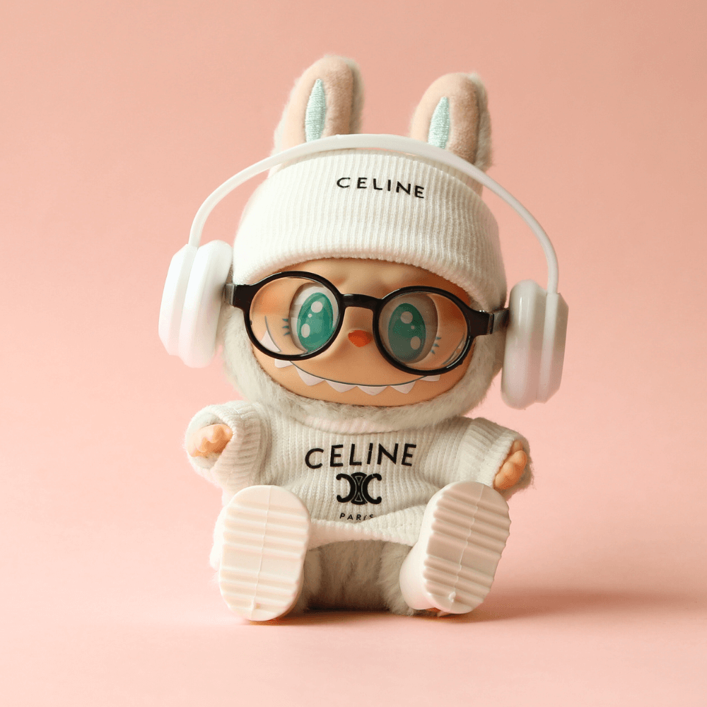 Parisian Minimal Set – 2-Piece Look with Hat & Top for Labubu-Boobulo