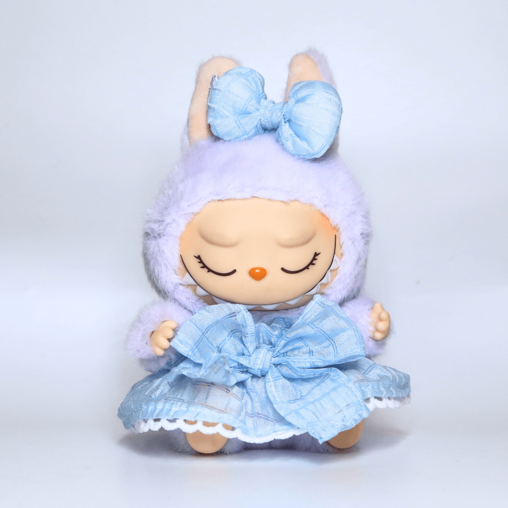 Ribbon Dream Dress Set - 6.7″ Labubu Fashion Clothes-Boobulo