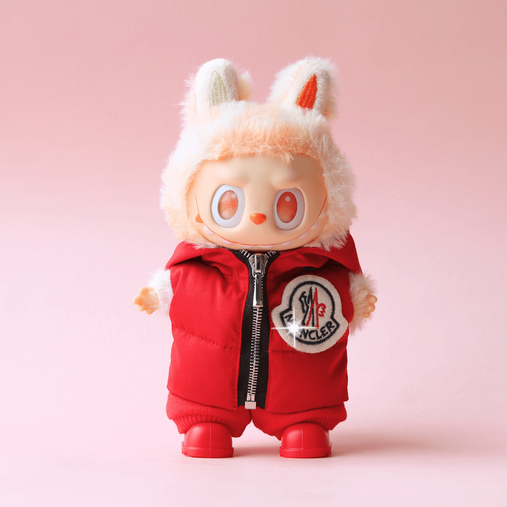 Moncler-Style Set for Labubu (3-Piece)