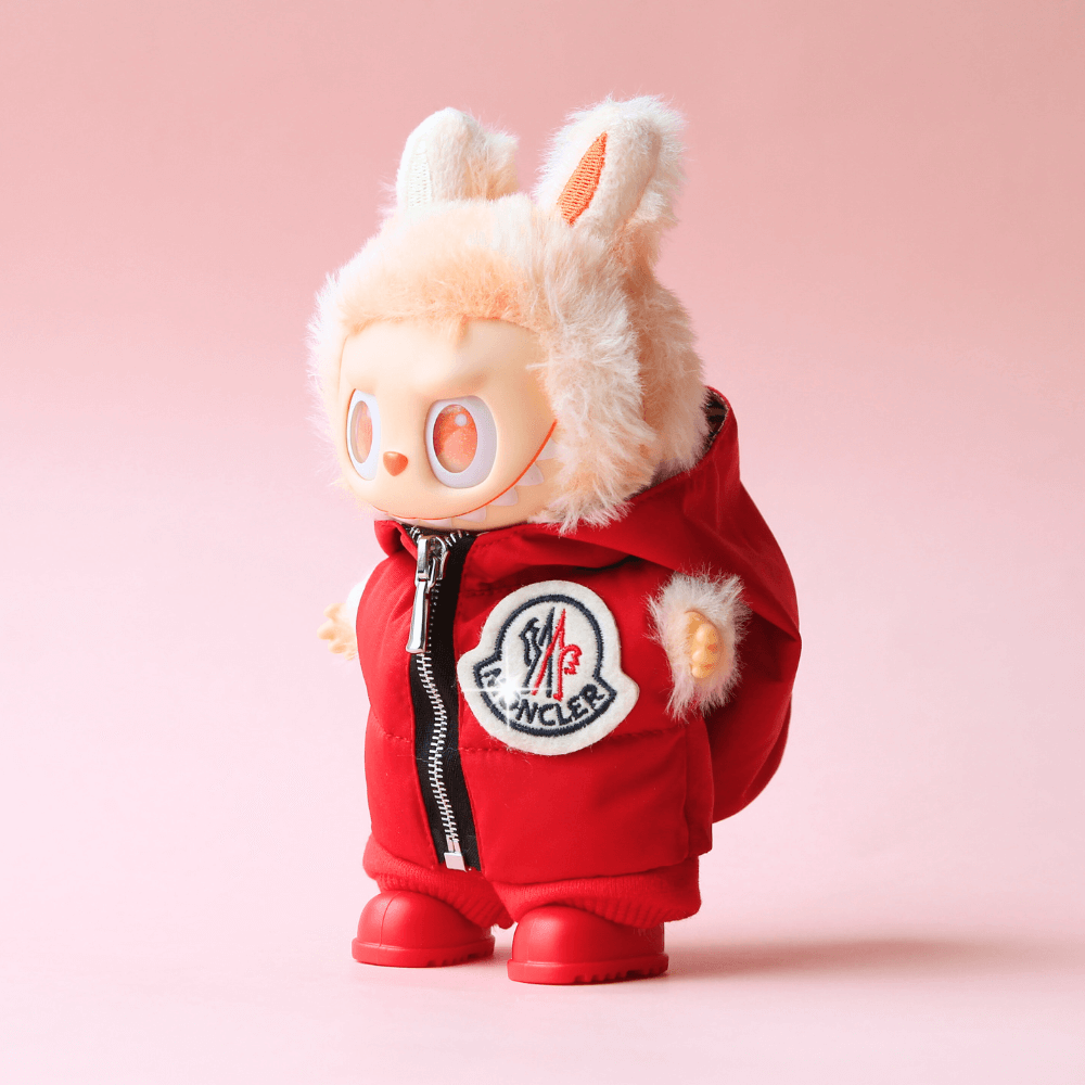 Moncler-Style Set for Labubu (3-Piece)