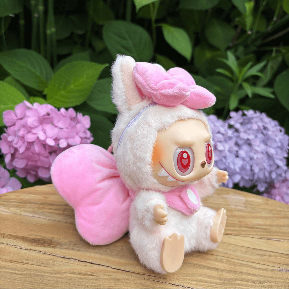 Large Bow 2-Piece Set– Headband & Clothes Labubu Fashion Dres-Boobulo