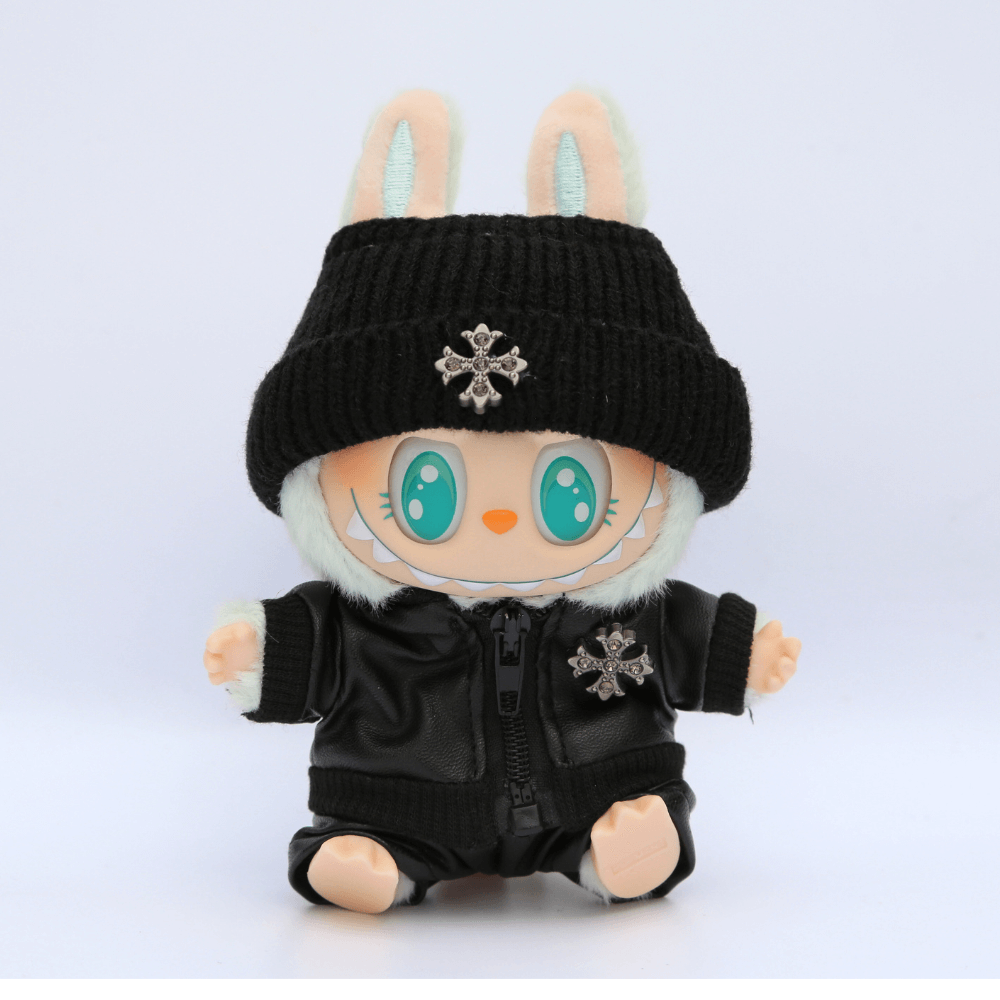 Chrome Style 2-Piece Set - Labubu Fashion Clothes-Boobulo