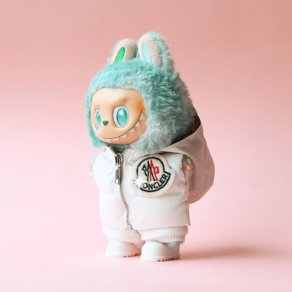 Moncler-Style Set for Labubu (3-Piece)