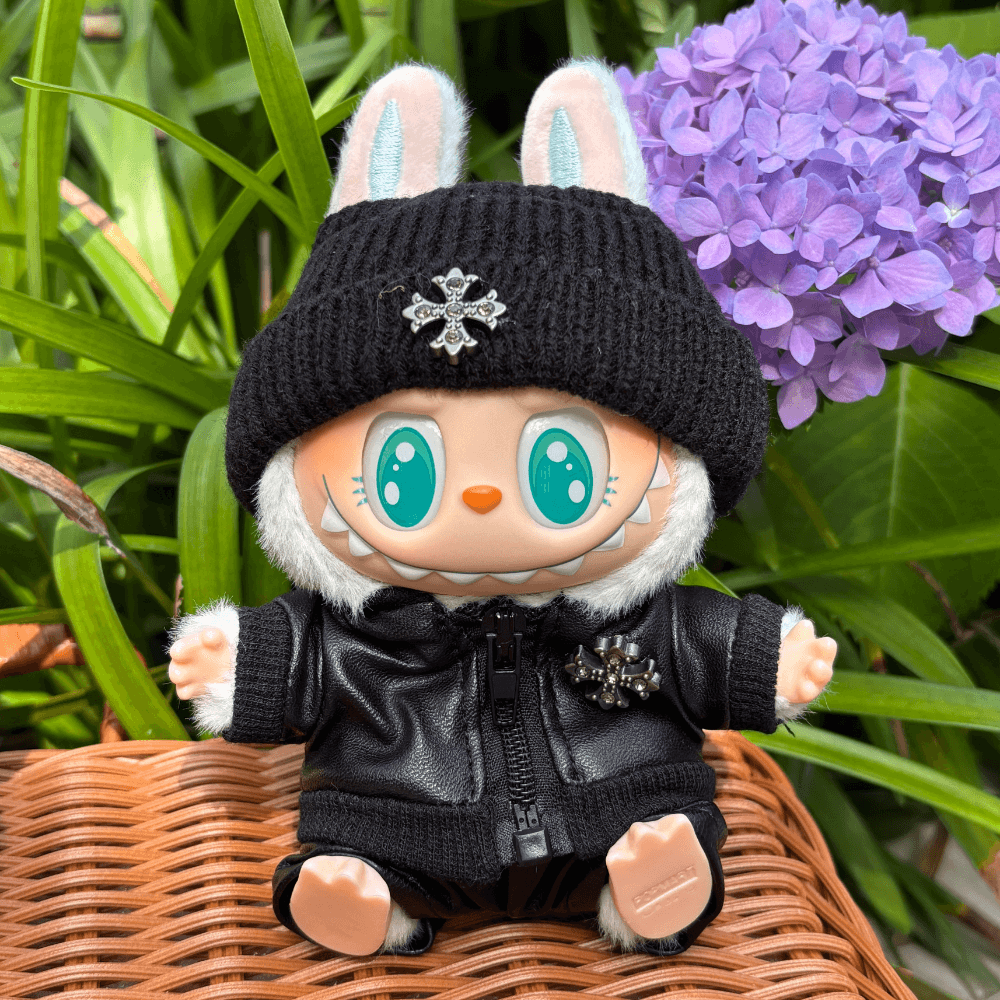 Chrome Style 2-Piece Set - Labubu Fashion Clothes-Boobulo