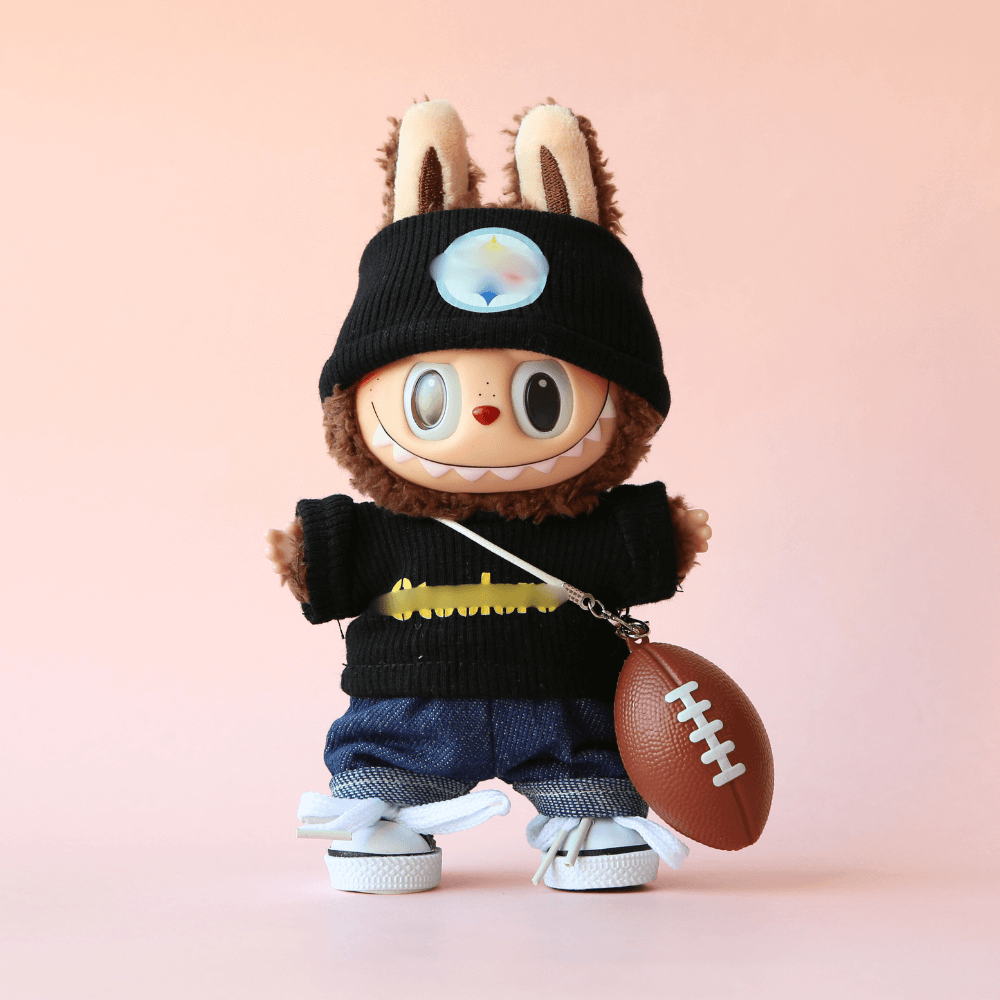 Boobulo™ Pittsburgh Game Day Black & Gold Outfit (5-piece)