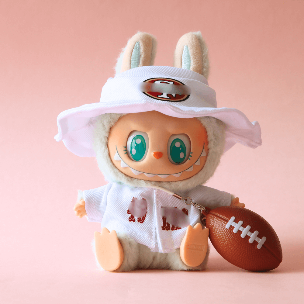Boobulo™ San Francisco Game Day Scarlet & Gold Outfit (with ball)