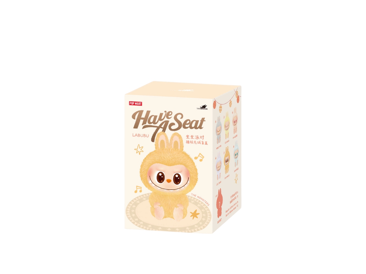 Boobulo Exclusive Gift: Labubu Doll (2 Gen) - HAVE A SEAT (NOT FOR SALE)