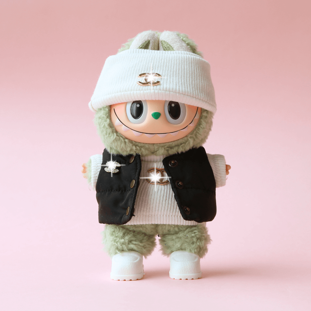 Puffer Vest Set (4-Piece)  for Labubu