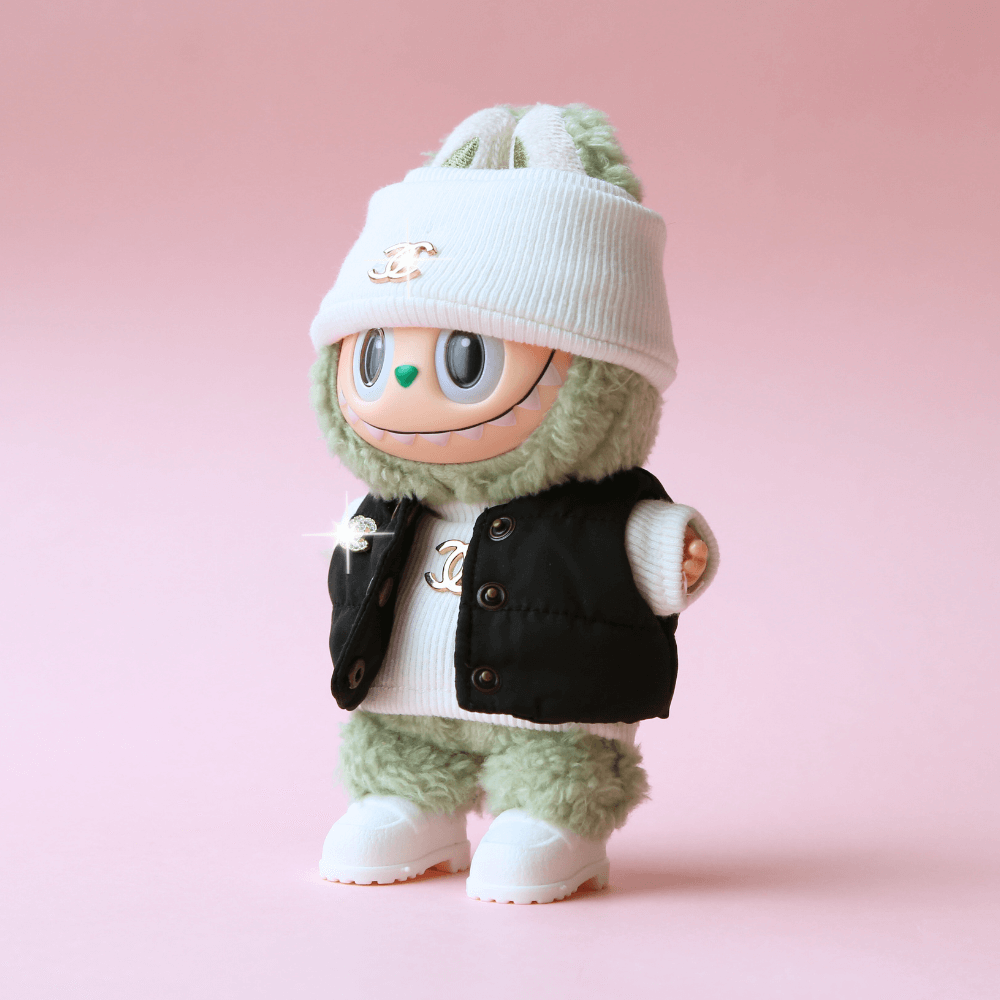 Puffer Vest Set (4-Piece)  for Labubu