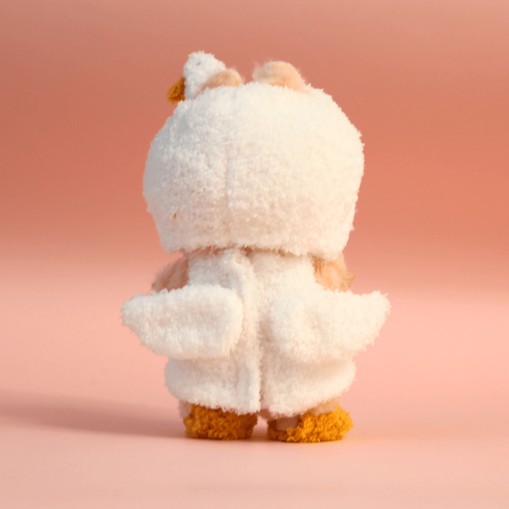 Fluffy Goose Onesie for Labubu-Boobulo