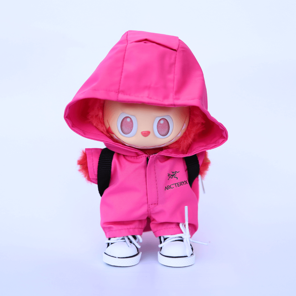 ArcTech Hooded Jacket Set - 6.7″ Labubu Fashion Clothes-Boobulo