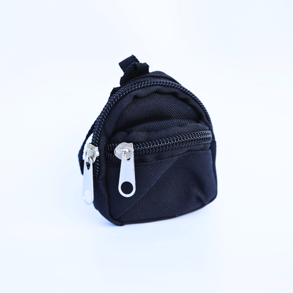 Canvas Mini Backpack – Doll-Sized Bag for Labubu-Boobulo