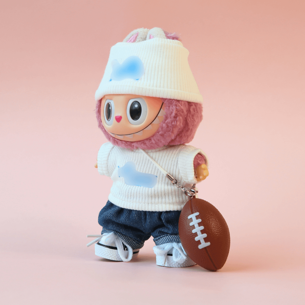 Boobulo™ Detroit Game Day Blue Outfit (5-piece with ball)