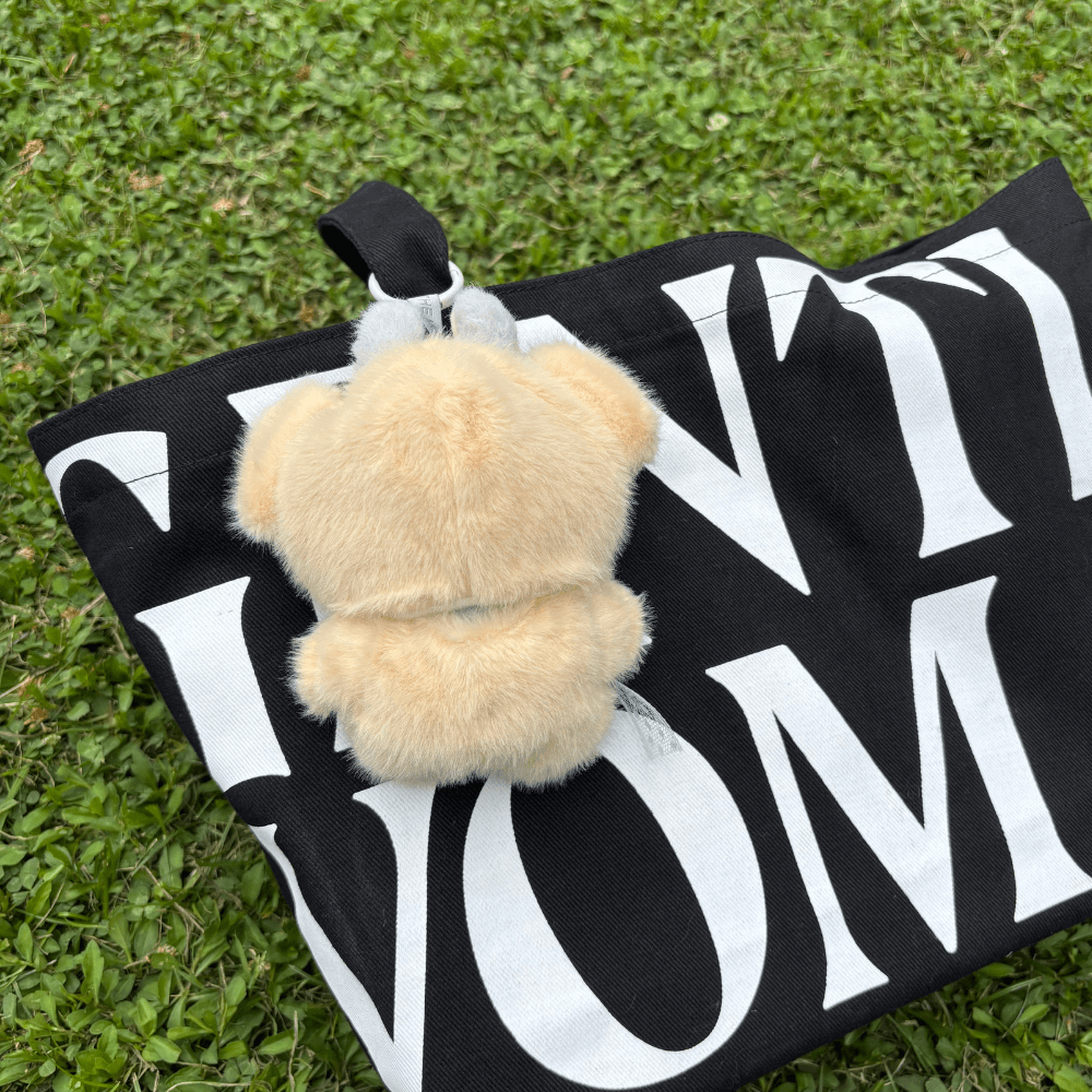 Bear Costume Faux Mink Fur 2-Piece Set - Labubu Fashion Clothes-Boobulo