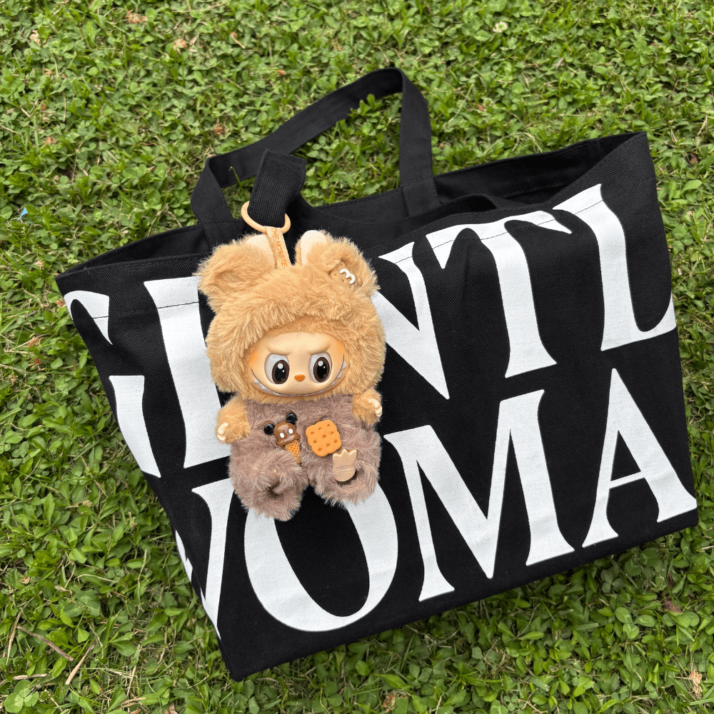 Bear Costume Faux Mink Fur 2-Piece Set - Labubu Fashion Clothes-Boobulo