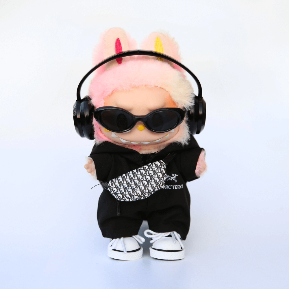 ArcTech Hooded Jacket Set - 6.7″ Labubu Fashion Clothes-Boobulo