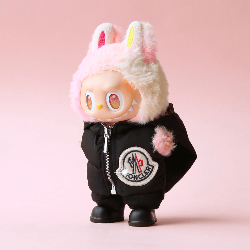 Moncler-Style Set for Labubu (3-Piece)