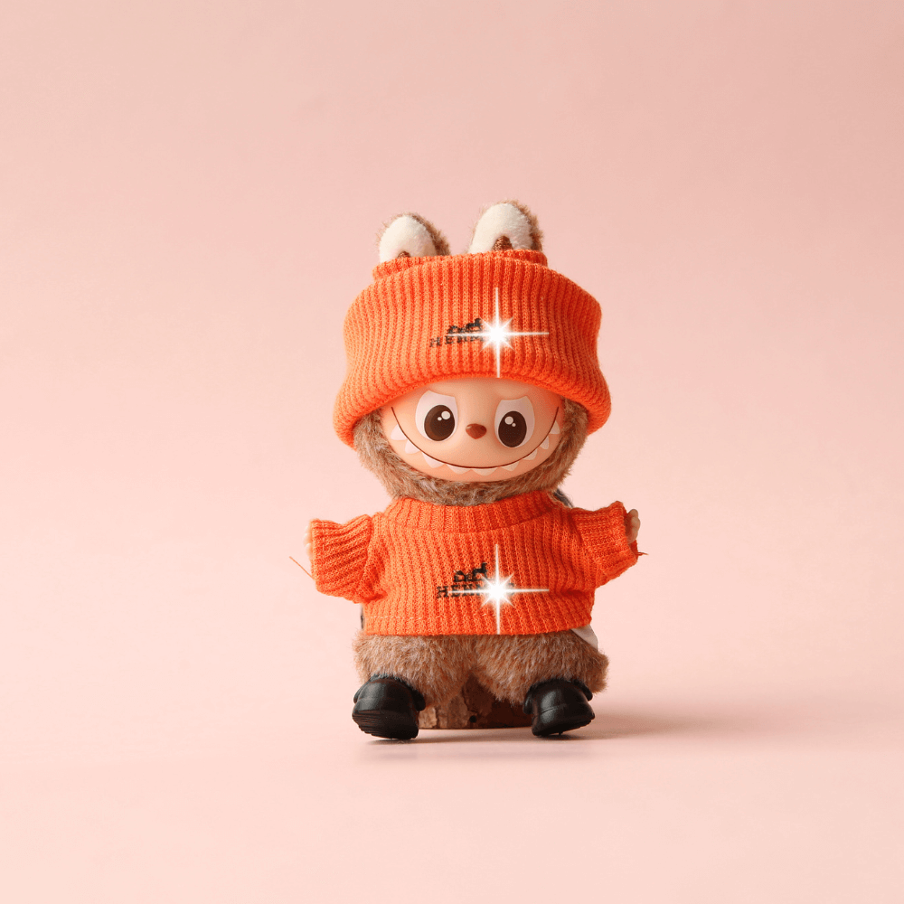 H-Style Top & Hat Set for labubu 4.0- pin for love