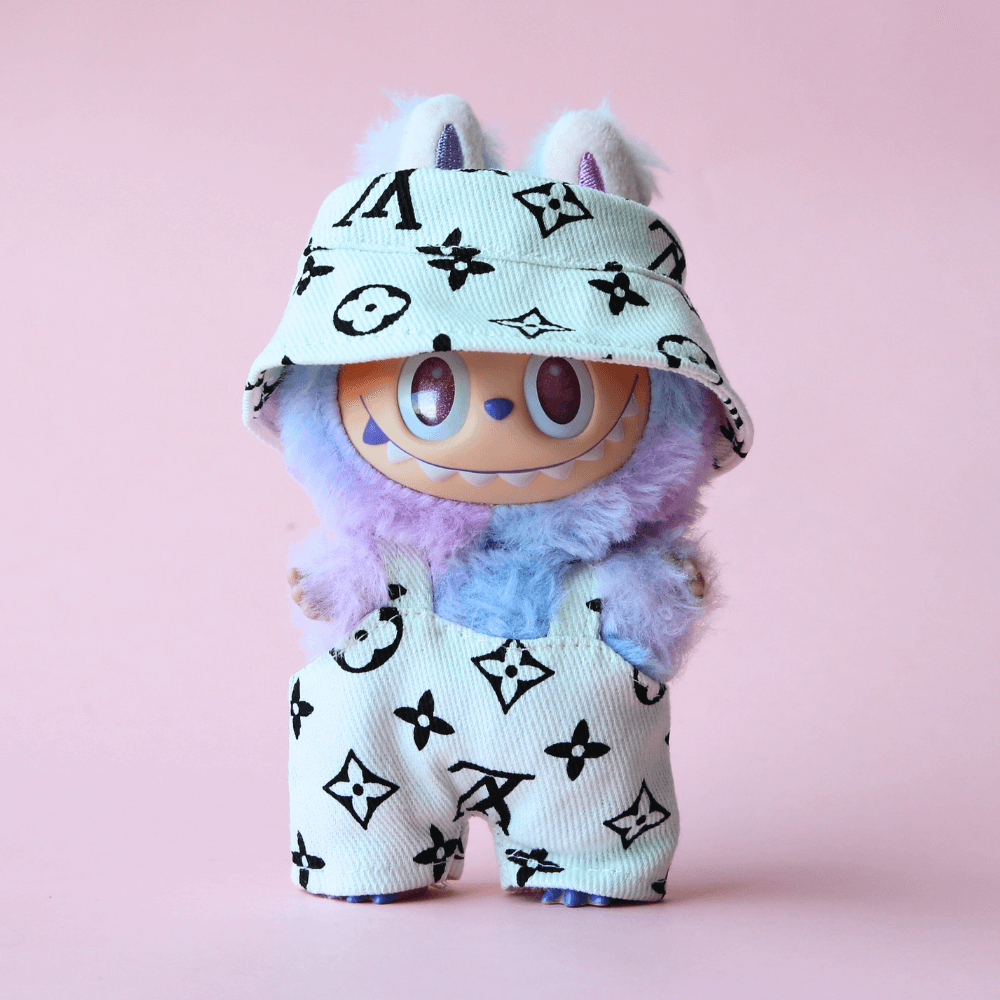 Mini Vuitton Monogram Set - Labubu Clothes-Boobulo