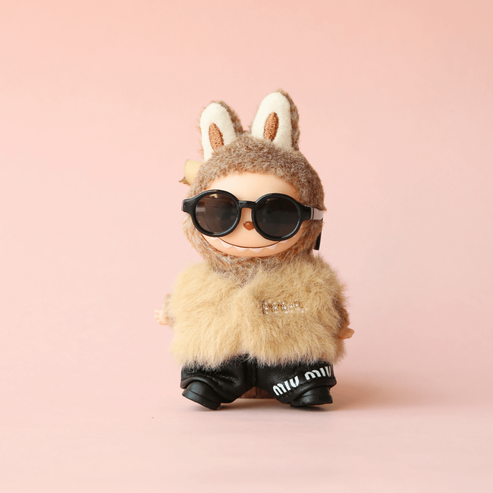 Boobulo™  Faux Fur Outfit for Labubu 4.0 (4-piece)