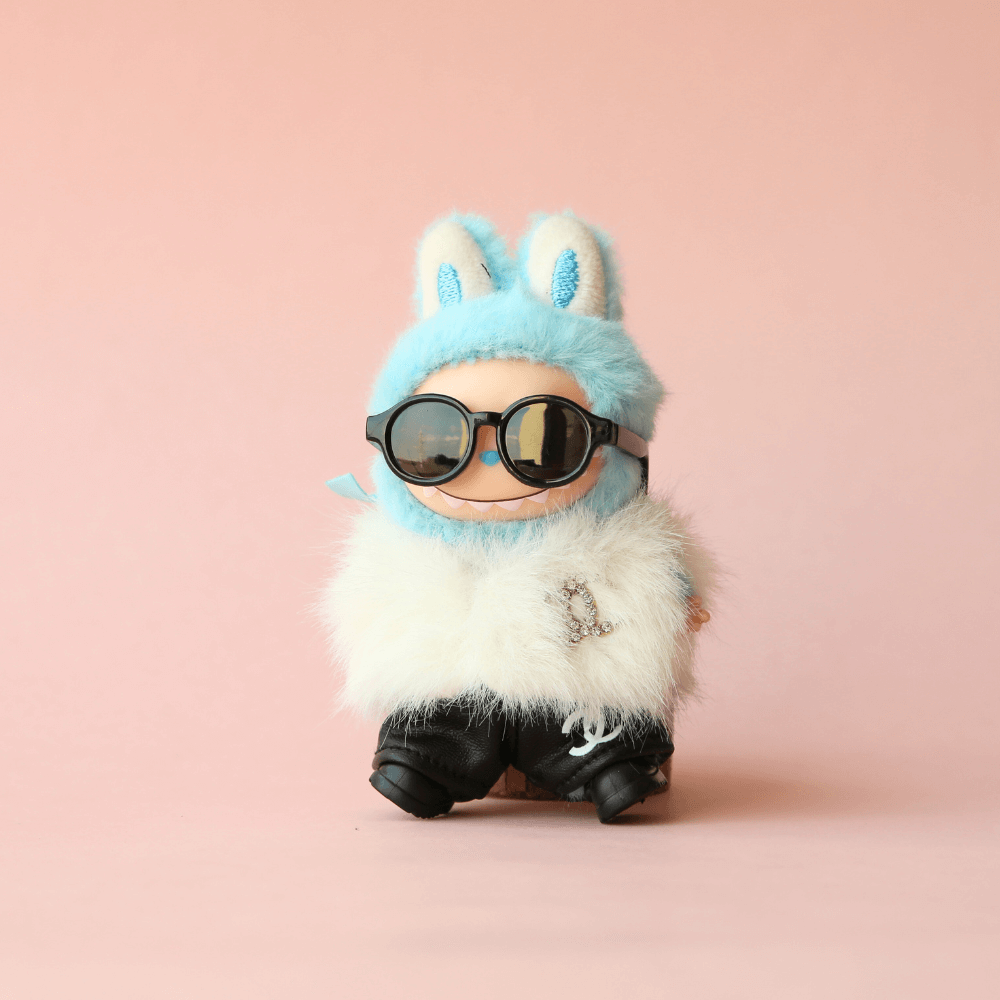Boobulo™  Faux Fur Outfit for Labubu 4.0 (4-piece)