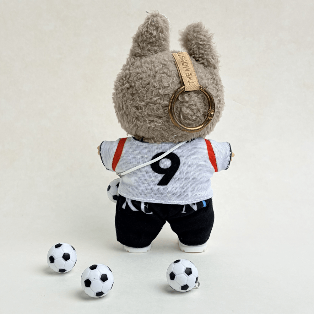 England National Team Football Set (4-Piece with Ball) for Labubu