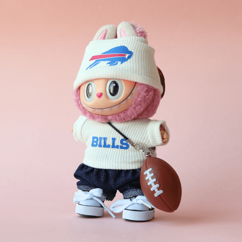 Boobulo™ NFL Buffalo Bills Football Set for Labubu (5-piece)