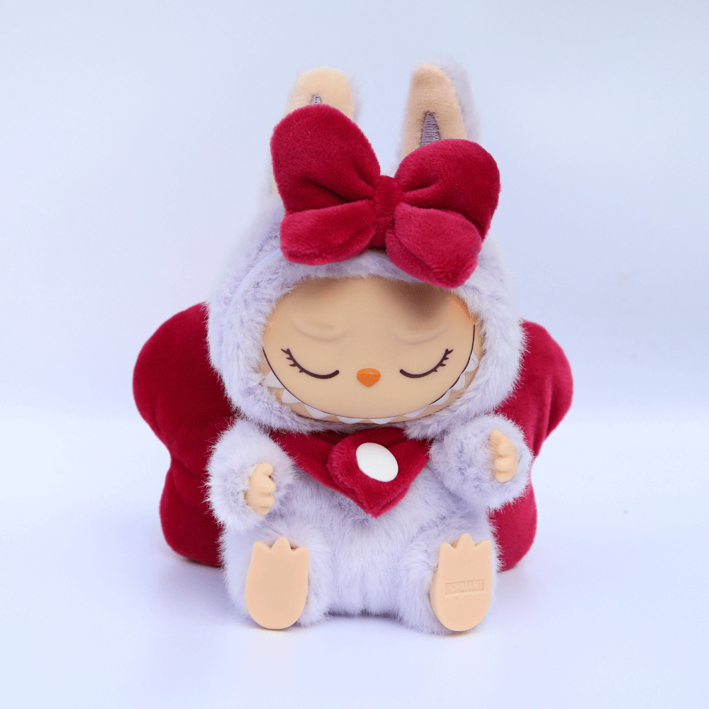 Large Bow 2-Piece Set– Headband & Clothes Labubu Fashion Dres-Boobulo