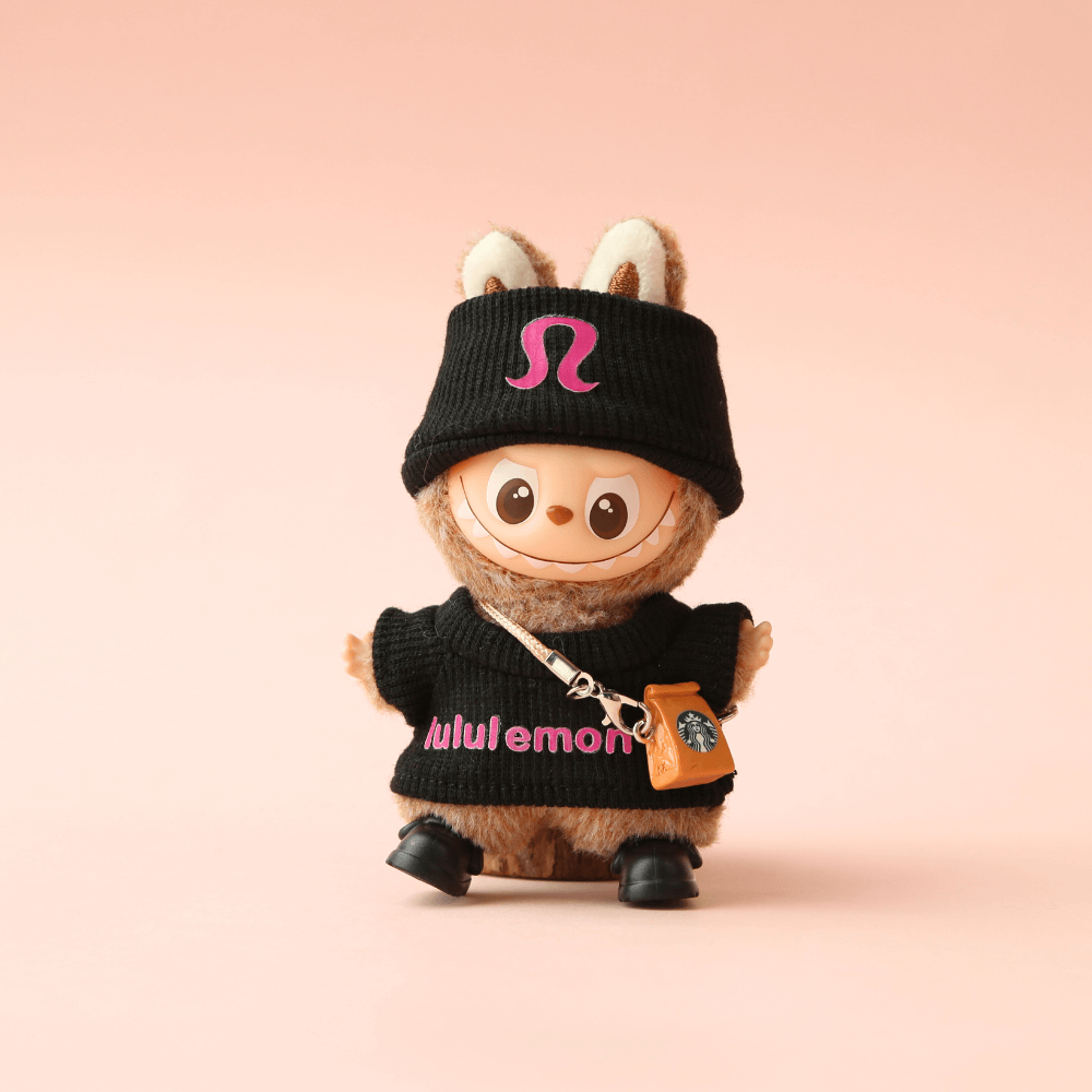 Lululemon Set （4-Piece) for Labubu 4.0-pin for love