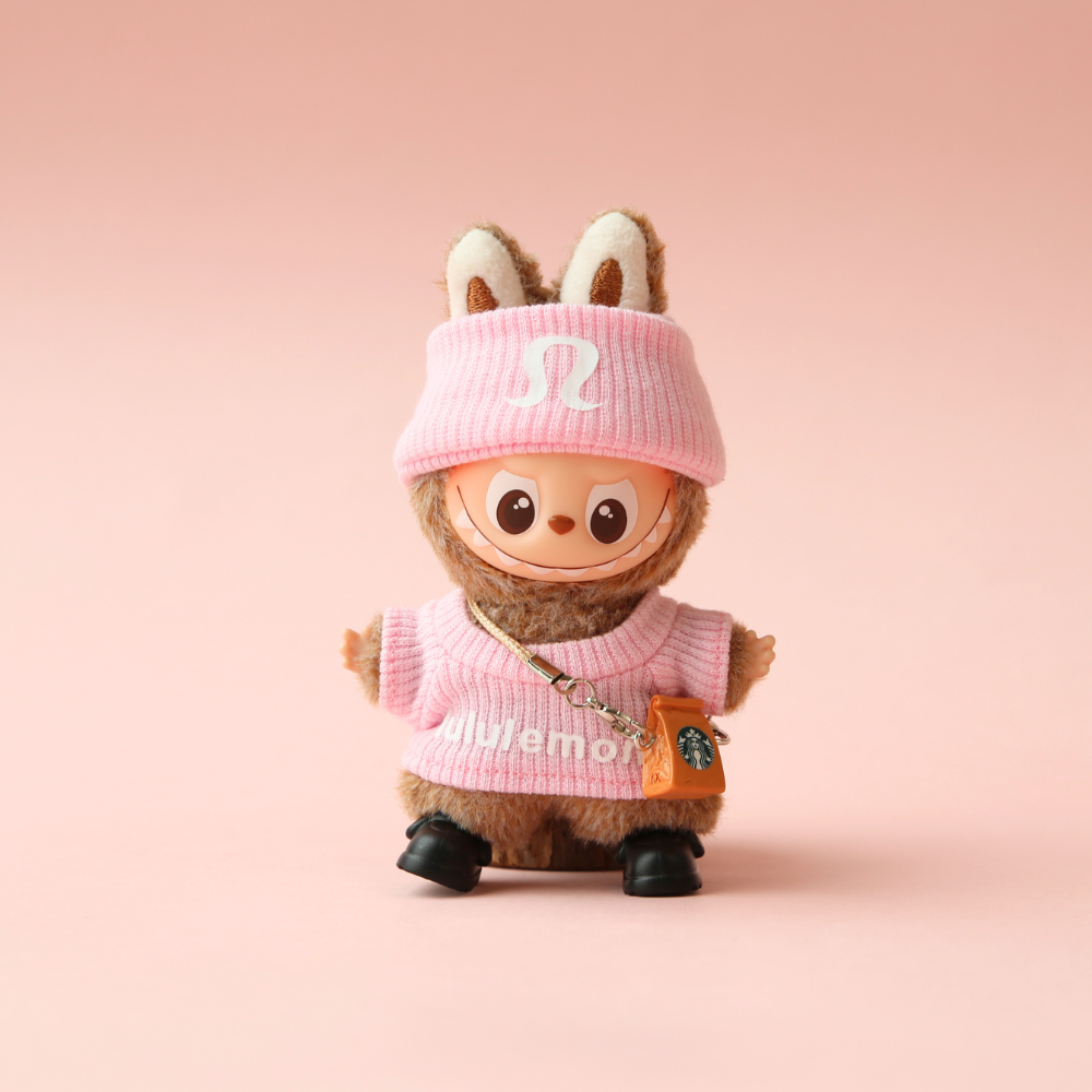 Lululemon Set （4-Piece) for Labubu 4.0-pin for love