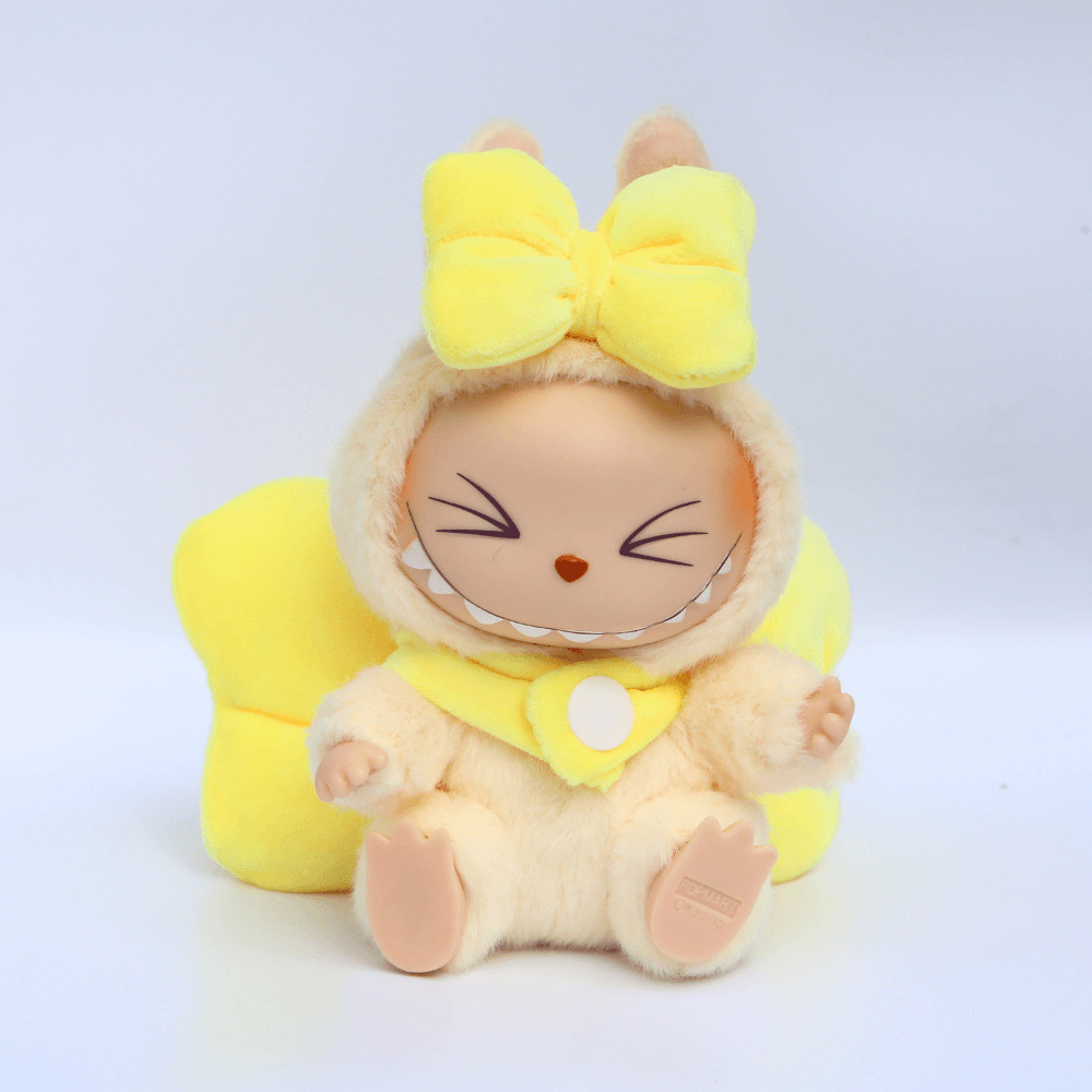 Large Bow 2-Piece Set– Headband & Clothes Labubu Fashion Dres-Boobulo